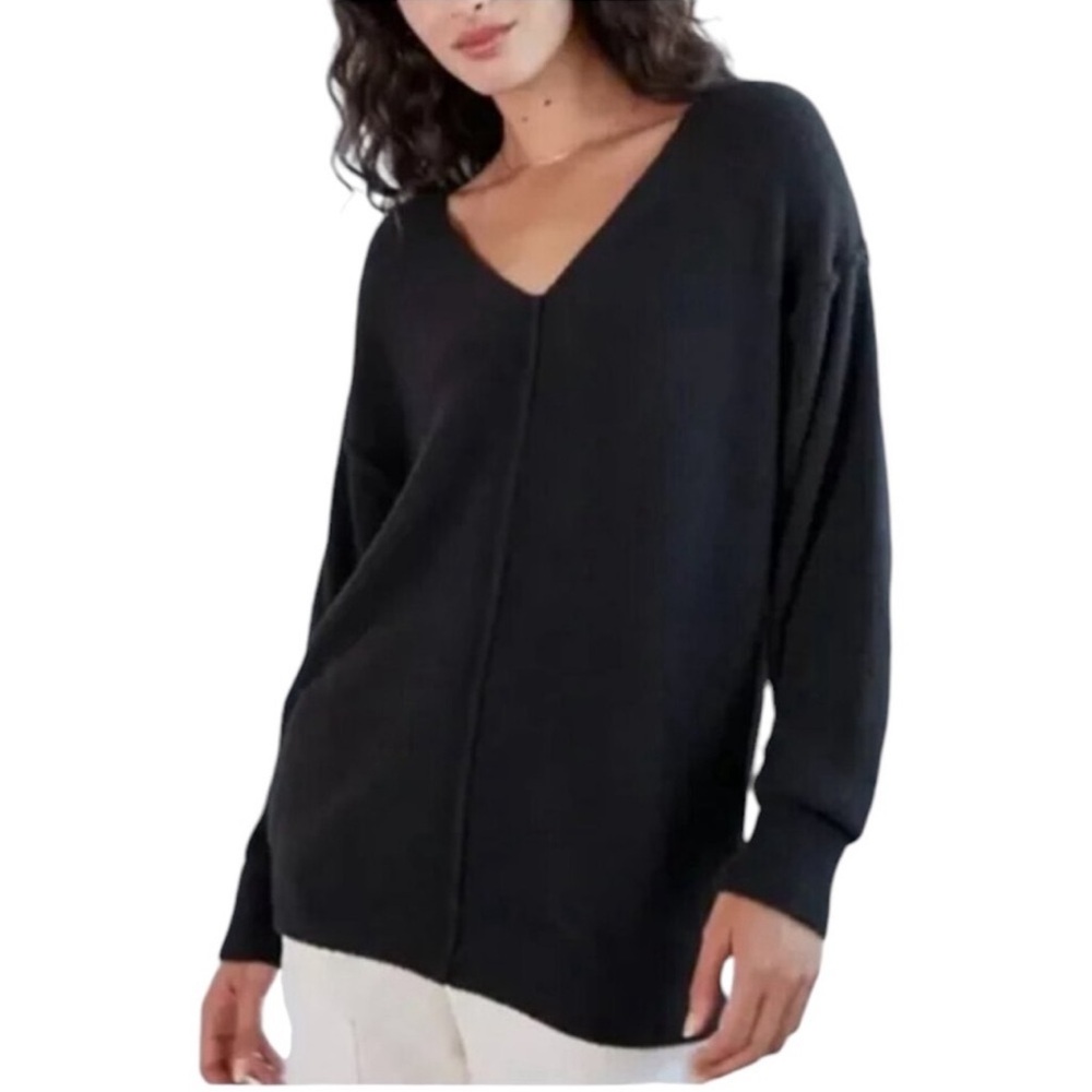 Aritzia Wilfred Free Hush Knit V Neck Sweater